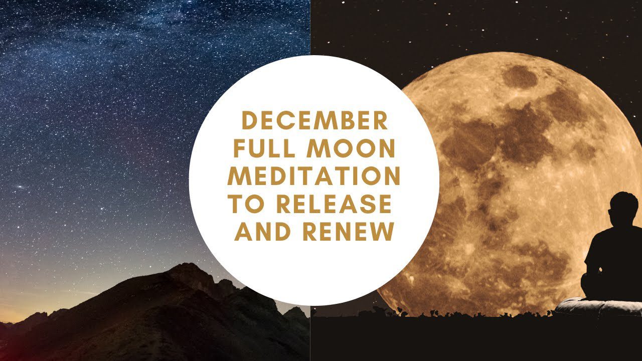 Full moon meditation December 2022 - Hands on heart
